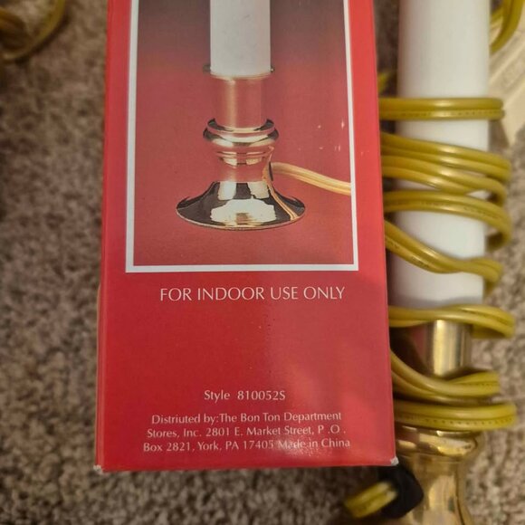 5 Electric Window Candle Light Glass Bulb Dusk To Dawn Sensor Light Brass  Base - Picture 7 of 10